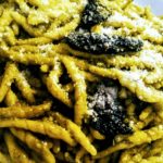 Trofie con pesto di cavolo nero | Agriturismo Il Castagneto - Castiglione Chiavarese | Liguria |