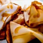 Testaieu di castagna con lardo e miele | Agriturismo Il Castagneto - Castiglione Chiavarese | Liguria |