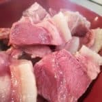Bollito misto (maschetta) | Agriturismo Il Castagneto - Castiglione Chiavarese | Liguria |